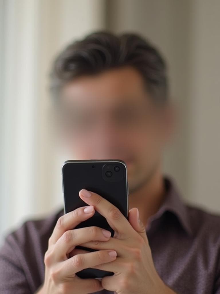 How to blur a face in a picture demonstration